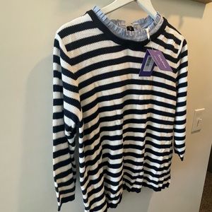 NWT Seraphine maternity & nursing sweater with detachable collar